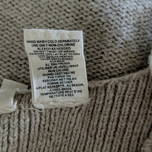 Anthro Moth Converging Roads Ruffle Sweater Dress - Picture 14 of 15